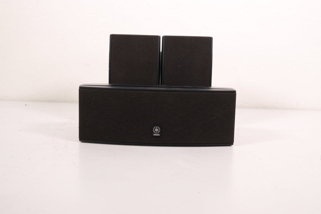 Yamaha Small Speaker Set 3 Channel Audio-Speakers-SpenCertified-vintage-refurbished-electronics