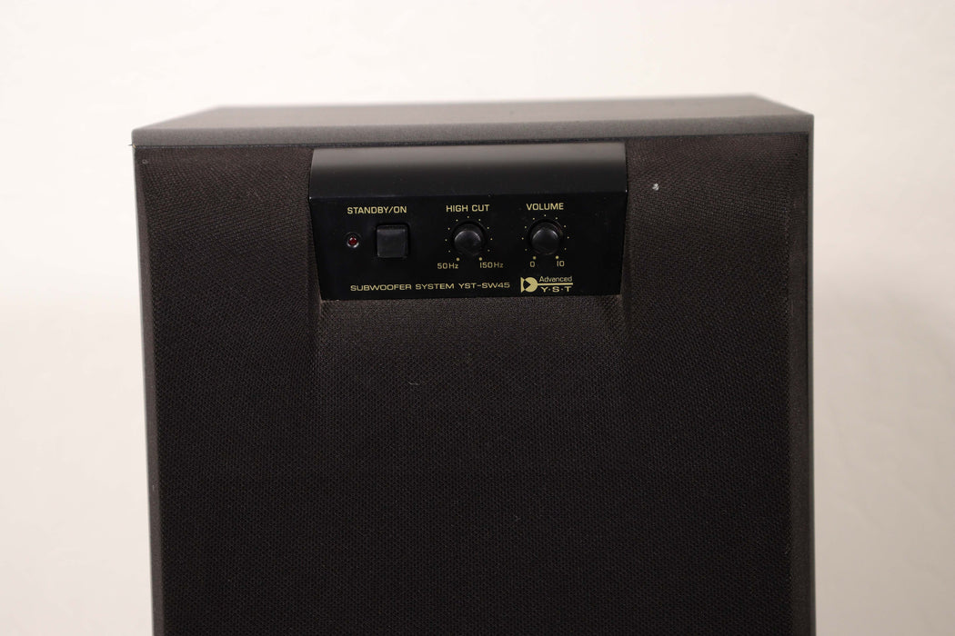 Yamaha YST-SW45 Powered Subwoofer Speaker System-Speakers-SpenCertified-vintage-refurbished-electronics