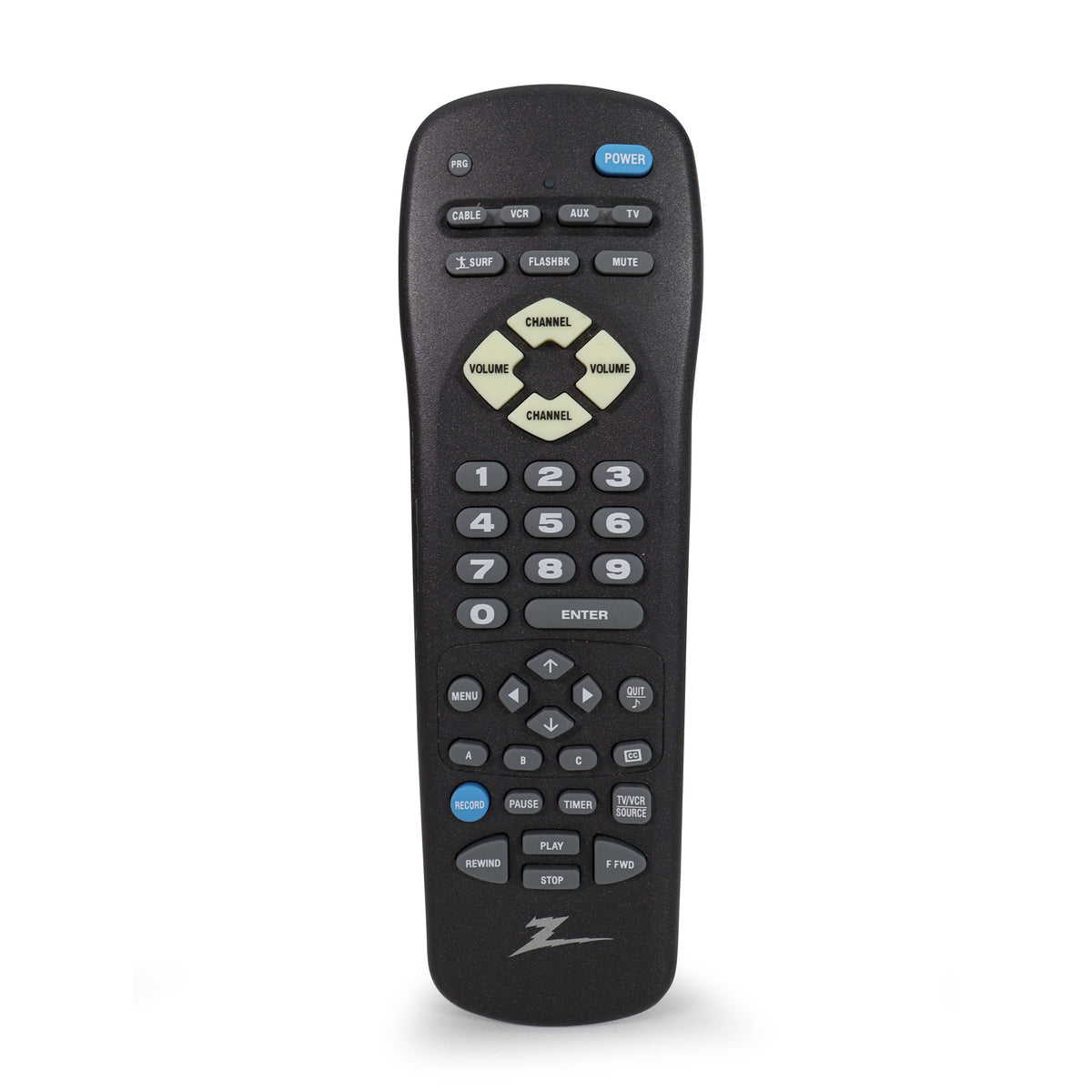 Zenith MBR 3447/CT Remote Control for TV Model A27A74R and More ...