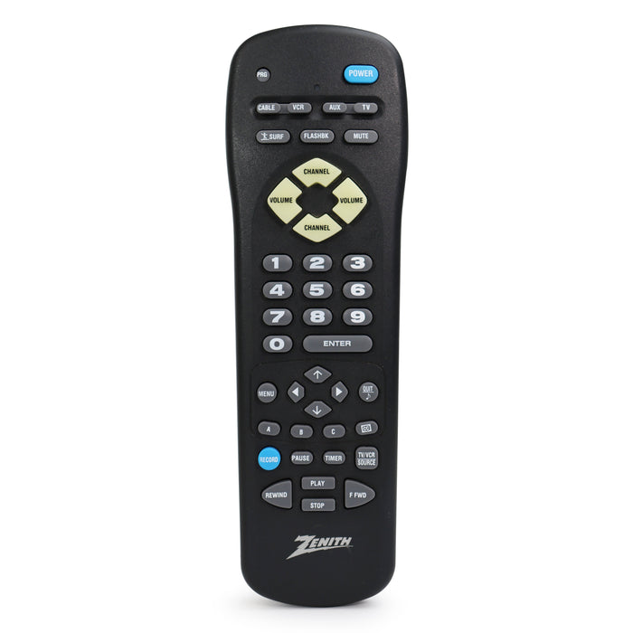 Zenith MBR3458Z Universal Remote Control-Remote-SpenCertified-refurbished-vintage-electonics