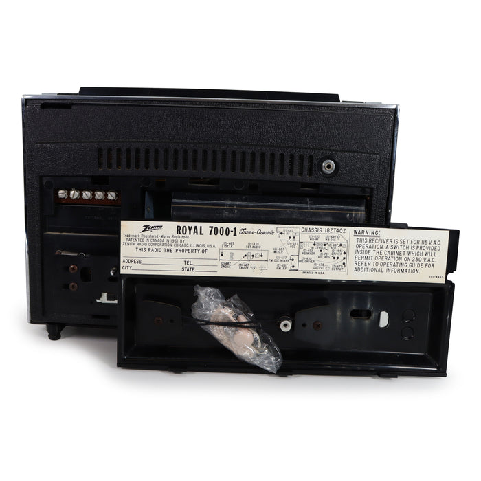 Zenith Royal 7000-1 Transoceanic Radio-Electronics-SpenCertified-refurbished-vintage-electonics