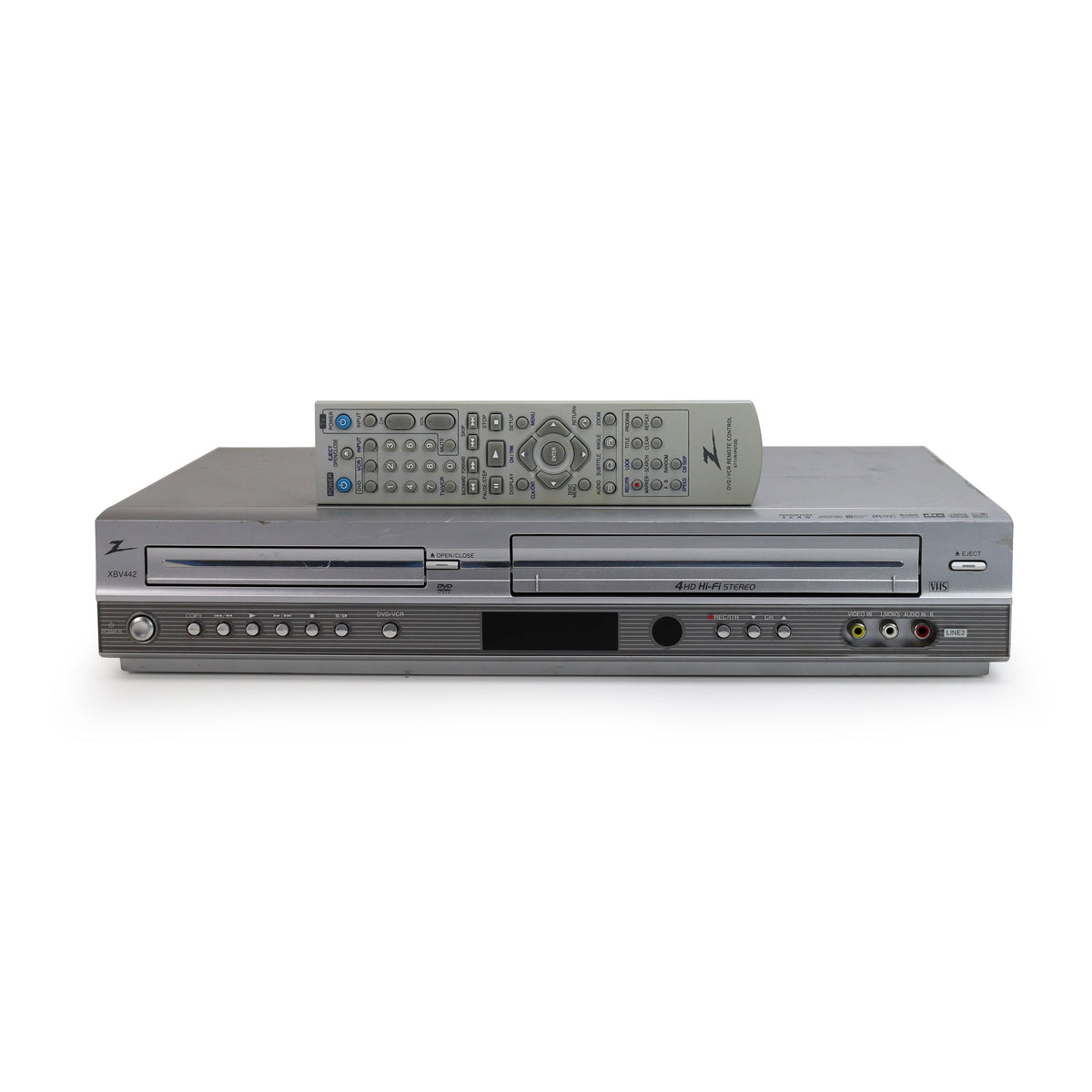 Zenith XBV442 DVD VHS Combo Player with Analog Tuner — SpenCertified