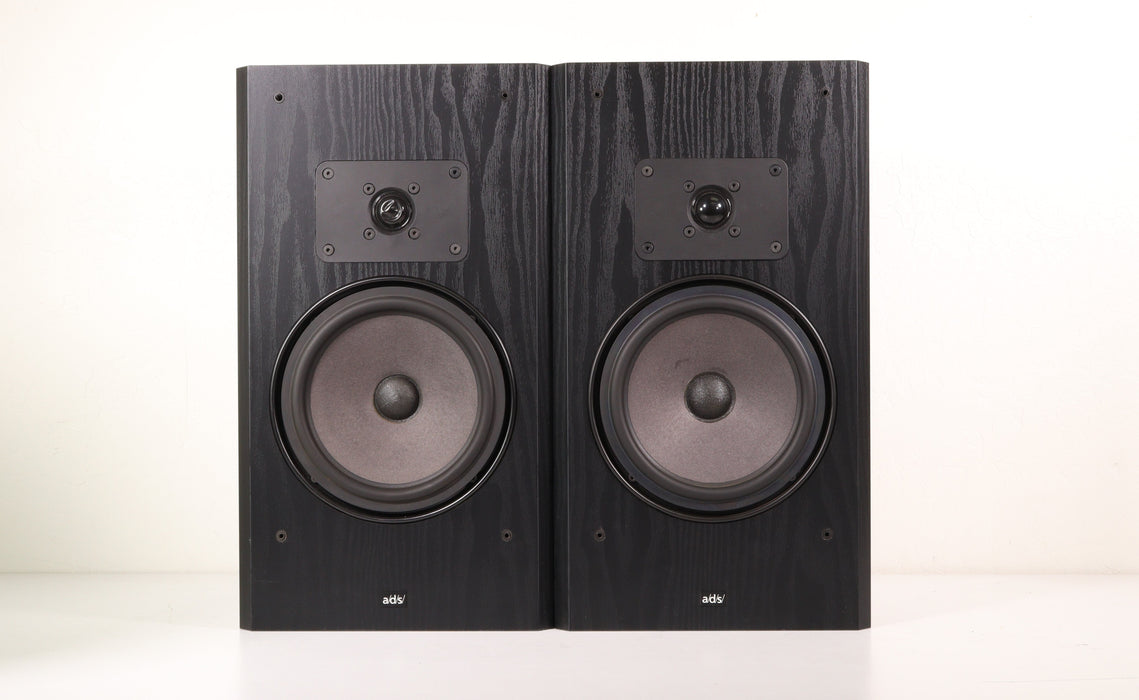 ads L7e Monitor Loudspeaker System Bookshelf Pair 4 Ohms Analog and Digital System-Speakers-SpenCertified-vintage-refurbished-electronics