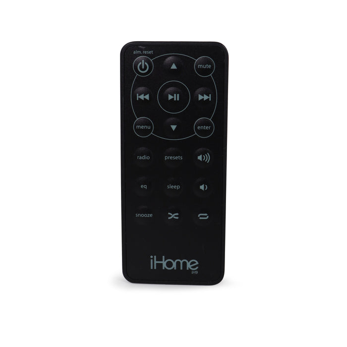 iHome iH9 Remote Control for iHome IH9 Home Audio System-Remote-SpenCertified-vintage-refurbished-electronics