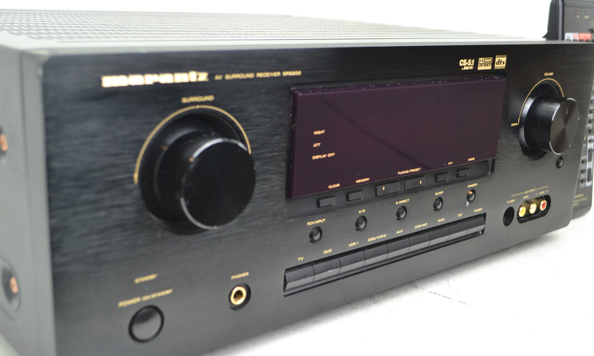 marantz SR6200 AV Surround Receiver-Electronics-SpenCertified-refurbished-vintage-electonics