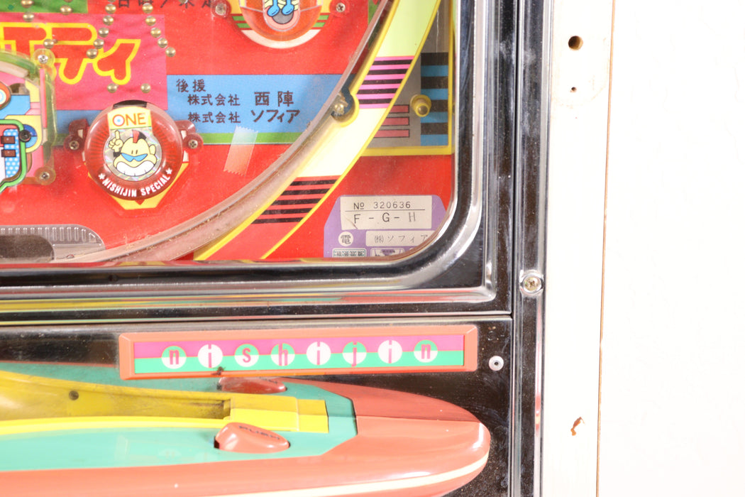 nishijin Top Performance 320636 Vintage Pachinko Machine (AS IS)-Arcade Game-SpenCertified-vintage-refurbished-electronics